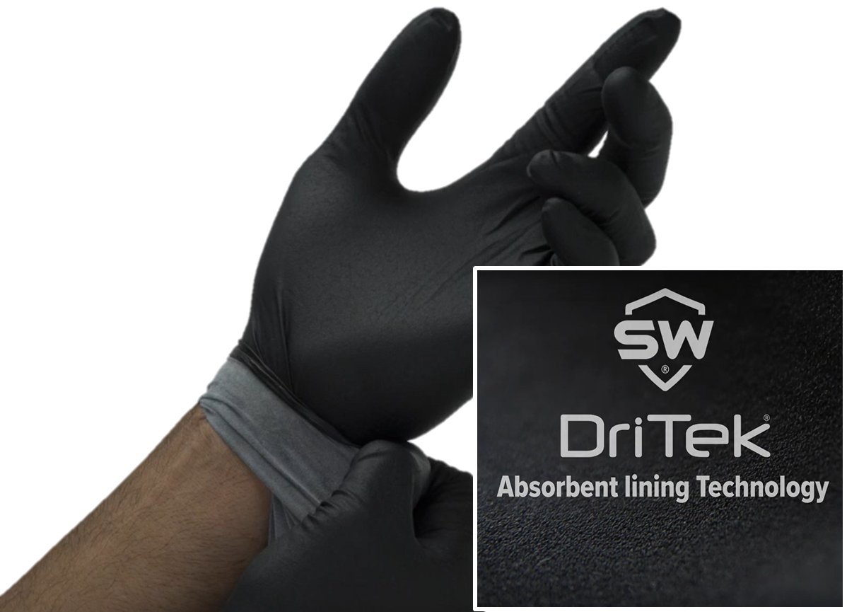 Soothe Skin, Reduce Inflammation & Irritation Nitrile Glove Technologies